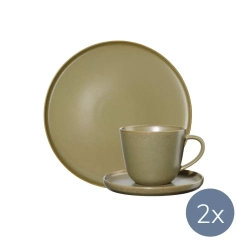ASA - Кофейный набор Coppa Miso на 2 персоны (6 шт.) / артикул   19140194 + 19020194  / GTIN