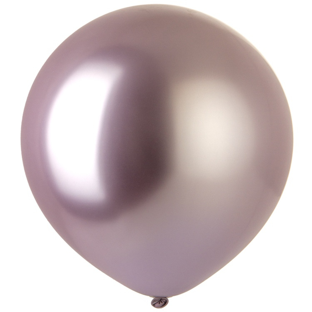 Шар латексный Хром 91 см (Розовый)
