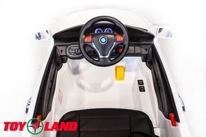 Детский электромобиль Toyland BMW 3 белый