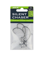 Джиг-головка для рыбалки BKK на офсетном крючке Silent Chaser - 1X - EWG Round Head, размер крючка 4/0, вес 7г, 3 шт.