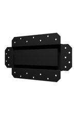 Решетка вентиляционная SGR 250x100 окраш.сталь Matt black ERA