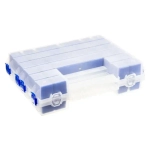 Органайзер для мелочей двойной ТВИН БОЛЬШОЙ 360х100 мм Синий (комплект 4 шт)