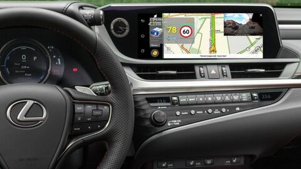 Навигационный блок для Lexus ES 2018+ (штатный экран 12.3") - Carsys NAVI-ES2018 на Android 10, SIM-слот, 8ГБ-128ГБ