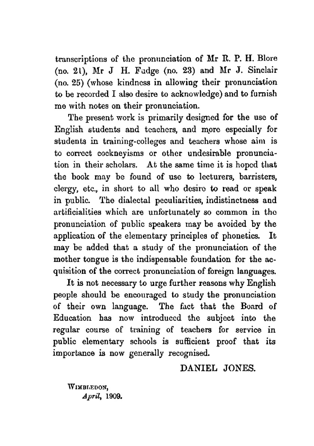 The Pronunciation of English. 1. Phonetics. 2. Phonetic Transcriptions | Daniel Jones