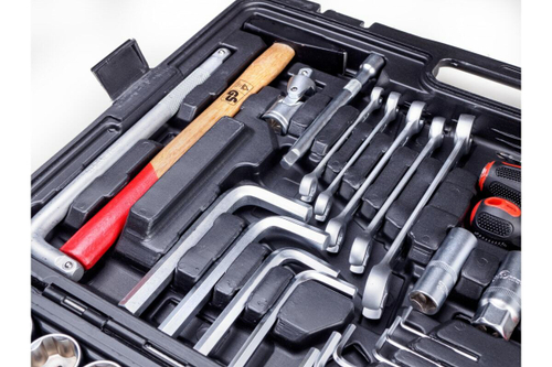 Набор инструмента СЕРВИС КЛЮЧ 142 предмета, 12 граней 12142