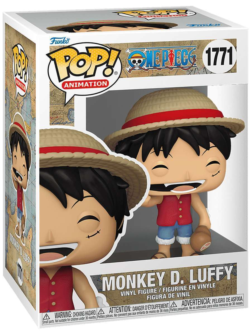 Фигурка Funko POP! Animation One Piece Monkey D. Luffy with Meat (1771) 80365