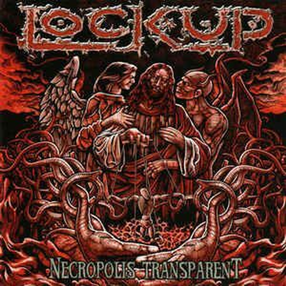 LOCK UP - NECROPOLIS TRANSPARENT +1 bonus track 2011, музыкальный компакт диск