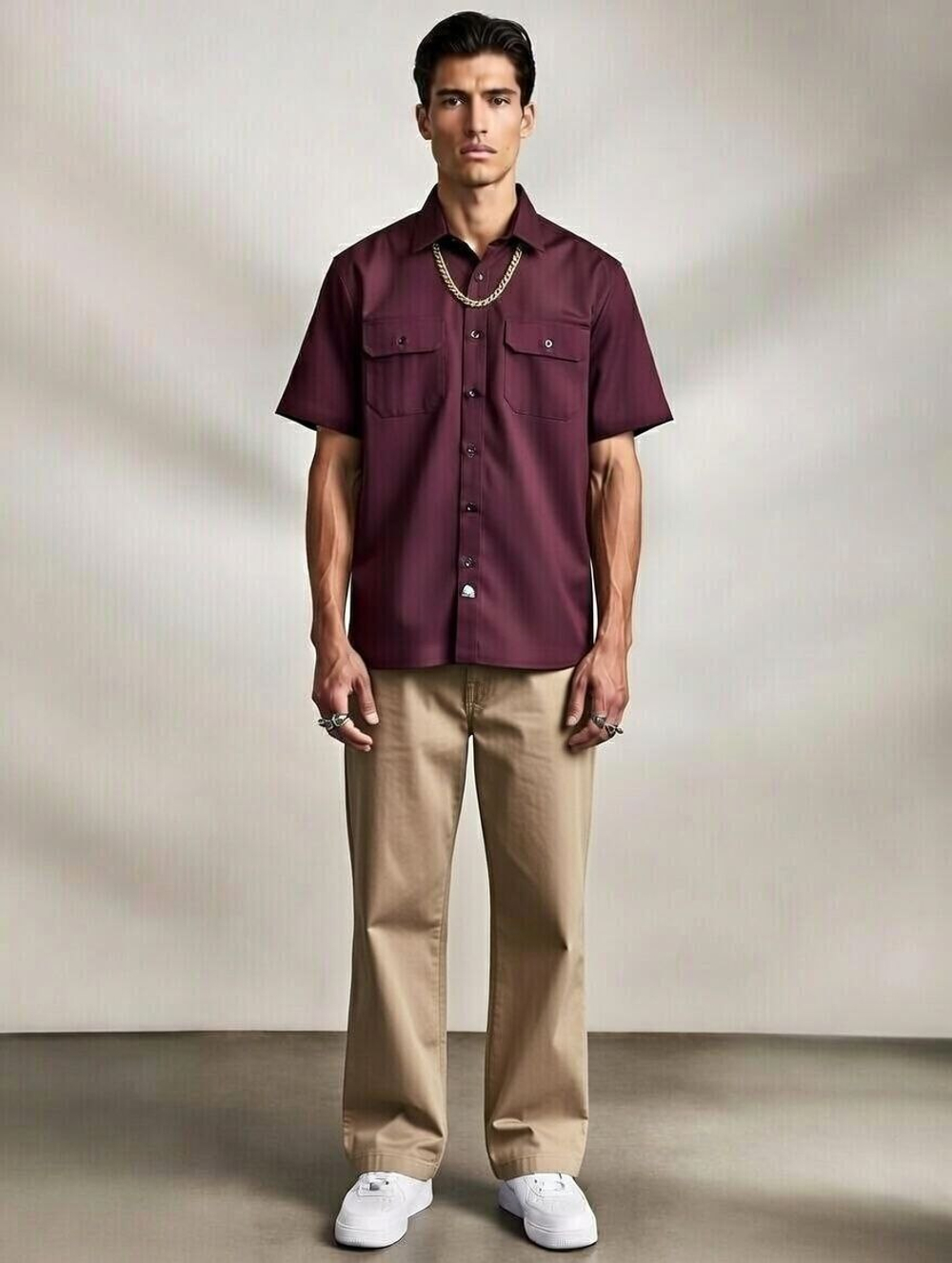 Cigar82 Shirt - deep purple