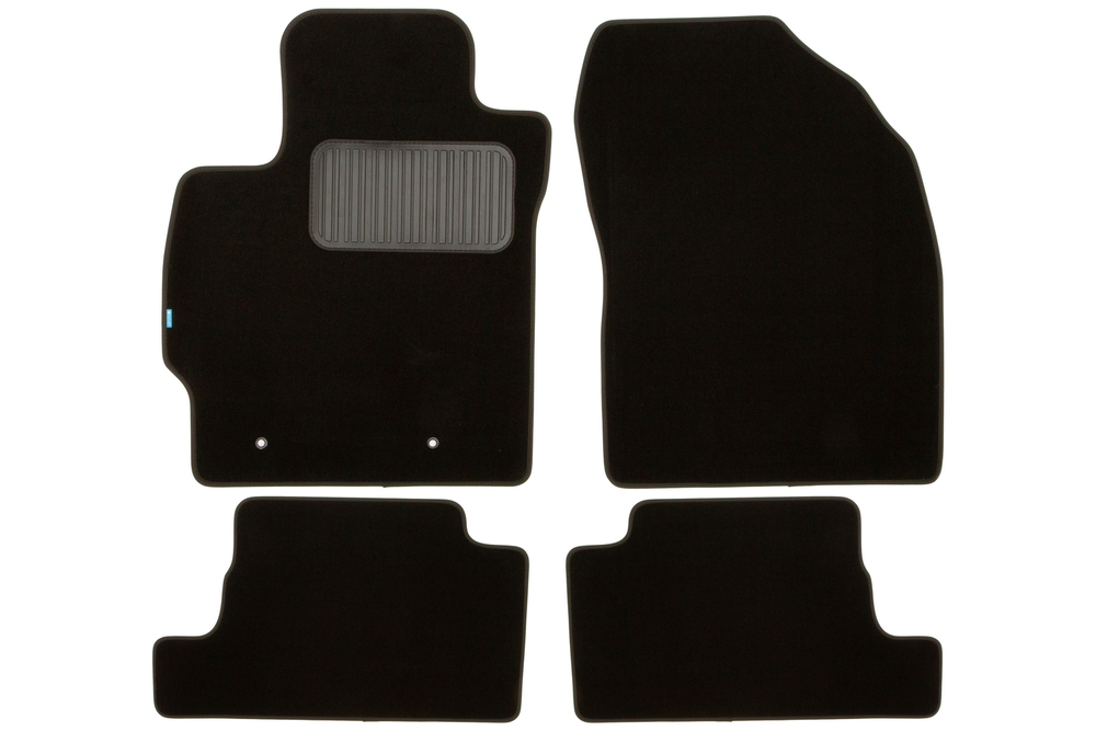 Коврики в салон для TOYOTA Auris 2006-2010, 2010-2012, хэтчбек, 4 шт. (текстиль) KLEVER03481622110KH