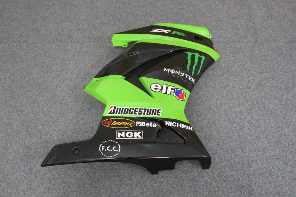 Комплект пластика для мотоцикла Kawasaki Ninja 250R Monster Energy