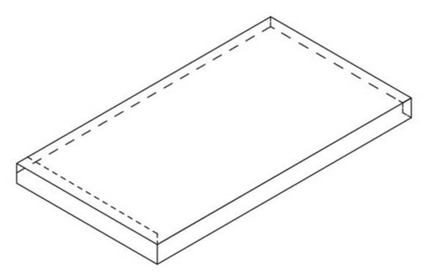 Угловая ступень BLACK X2 SCAL ANG.SX левая