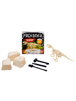 Раскопки Найди окаменелости Тиранозавра 11 эл