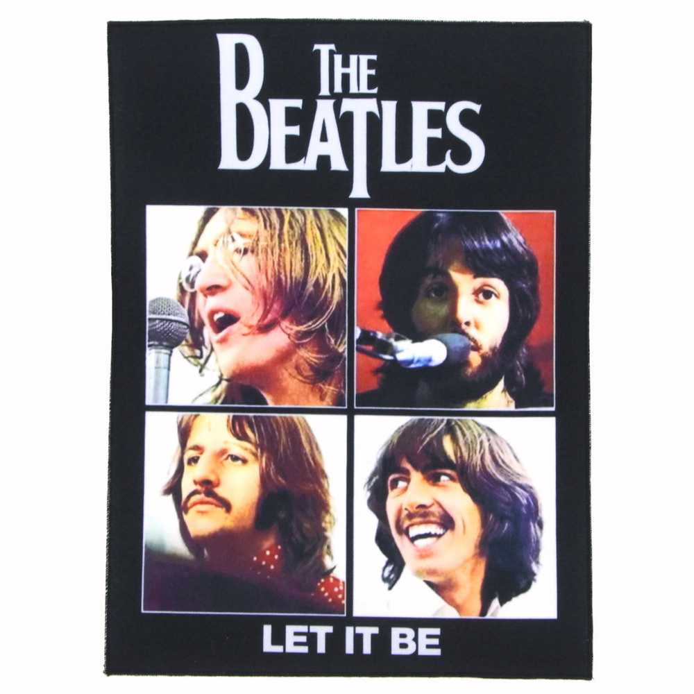 Нашивка спиновая The Beatles
