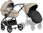 Детская коляска Tutis Uno 6 Plus Essential collection 3 в 1 с автокреслом Beno Beige 1602146 Nougat