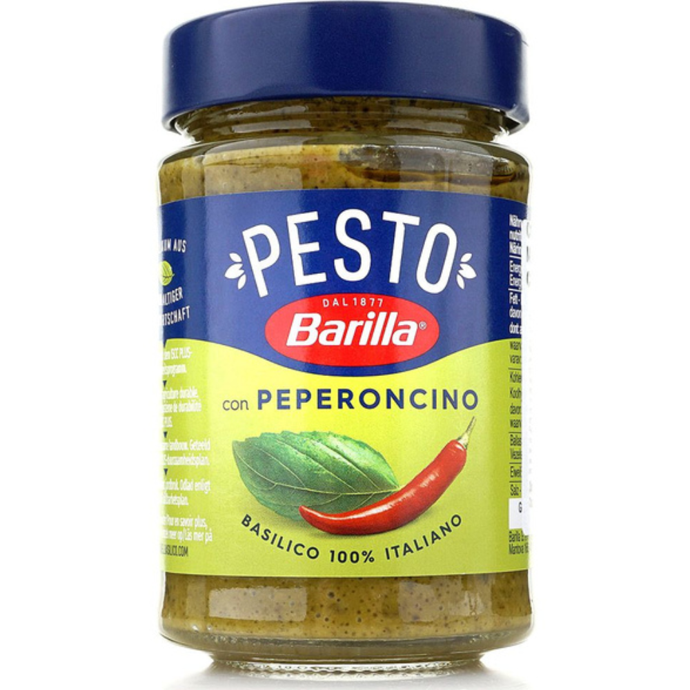 Соус Barilla Pesto с базиликом и перцем чили 190 гр