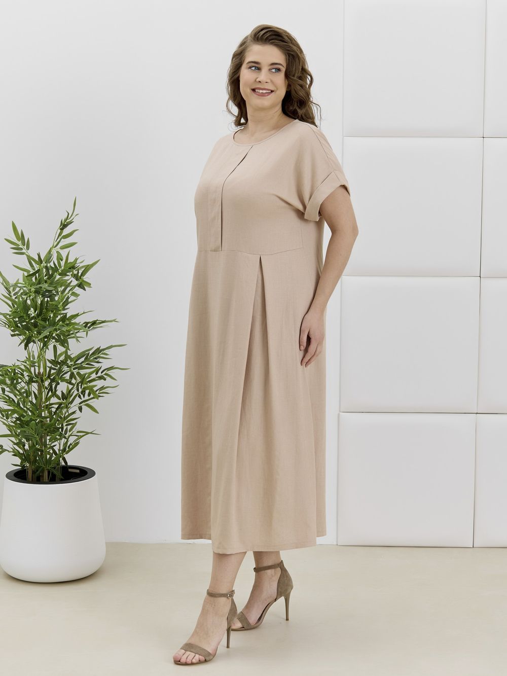 Платье Скарлет Виотекс БЕЖЕВЫЙ