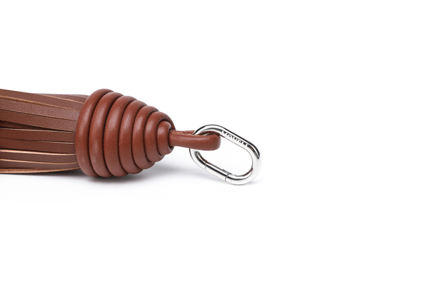 Брелок TASSEL терракотового цвета