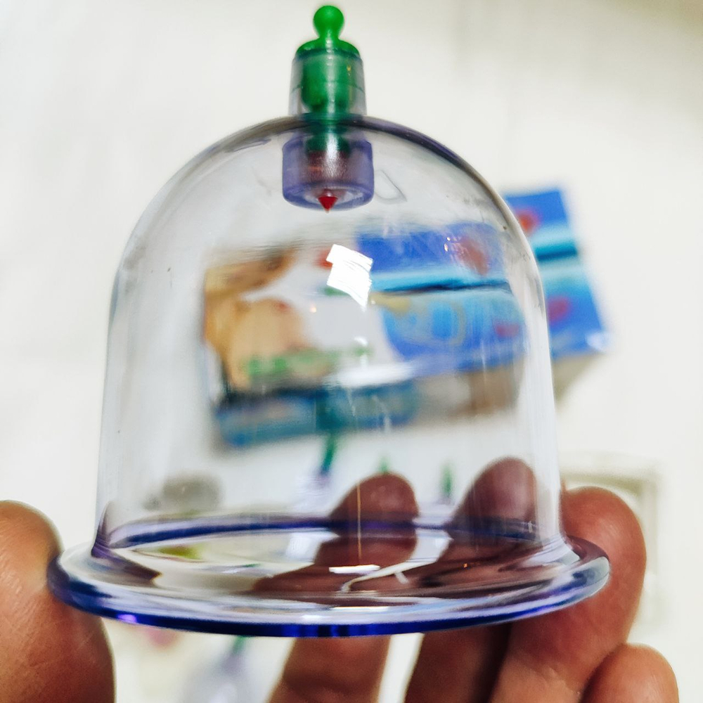 Вакуумные банки 6 шт. с насосом