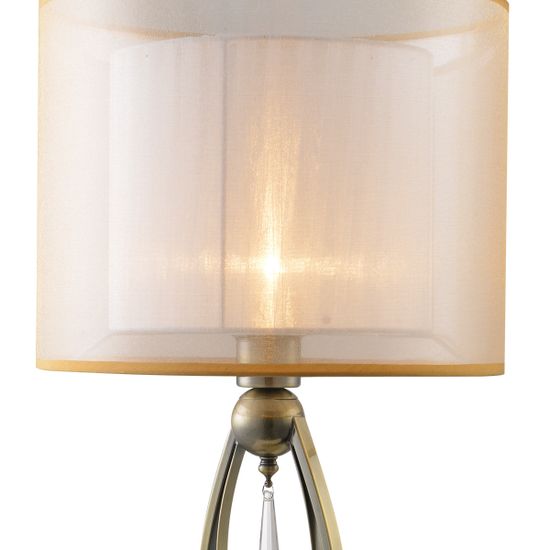 Настольная лампа с абажуром ILLUMICO E27 IL1405-1T-27 AB