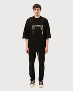 RICK OWENS DRKSHDW ФУТБОЛКА ЧЕРНАЯ TOMMY PORTERVILLE PRINT