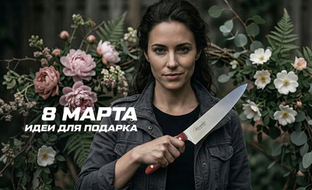 ЖЕНЩИНА И НОЖ: идеи подарка на 8 марта