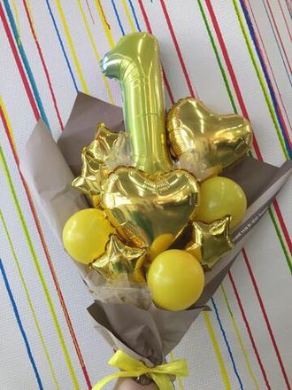 Крафт-букет к 1 сентября