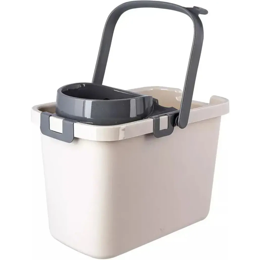 Ведро прямоугольное с отжимом Smart 9,5л