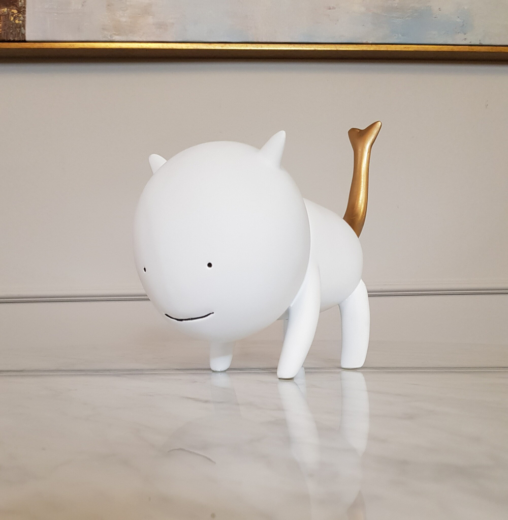 Статуэтка Simulation cat white