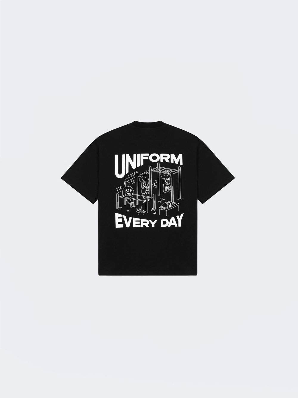 Футболка UNIFORM Heavy Workout, Черный