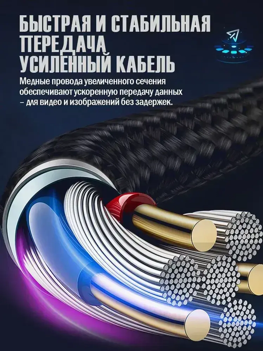 Промышленный эндоскоп с 360 вращающейся видеокамерой, 6 мм, 2 МП HD, водонепроницаемость IP67, совместим с iOS и Android.