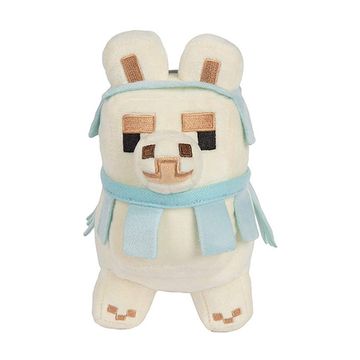 Плюшевая игрушка Minecraft Happy Explorer Baby Llama Plush-N/A-White/Baby Blue