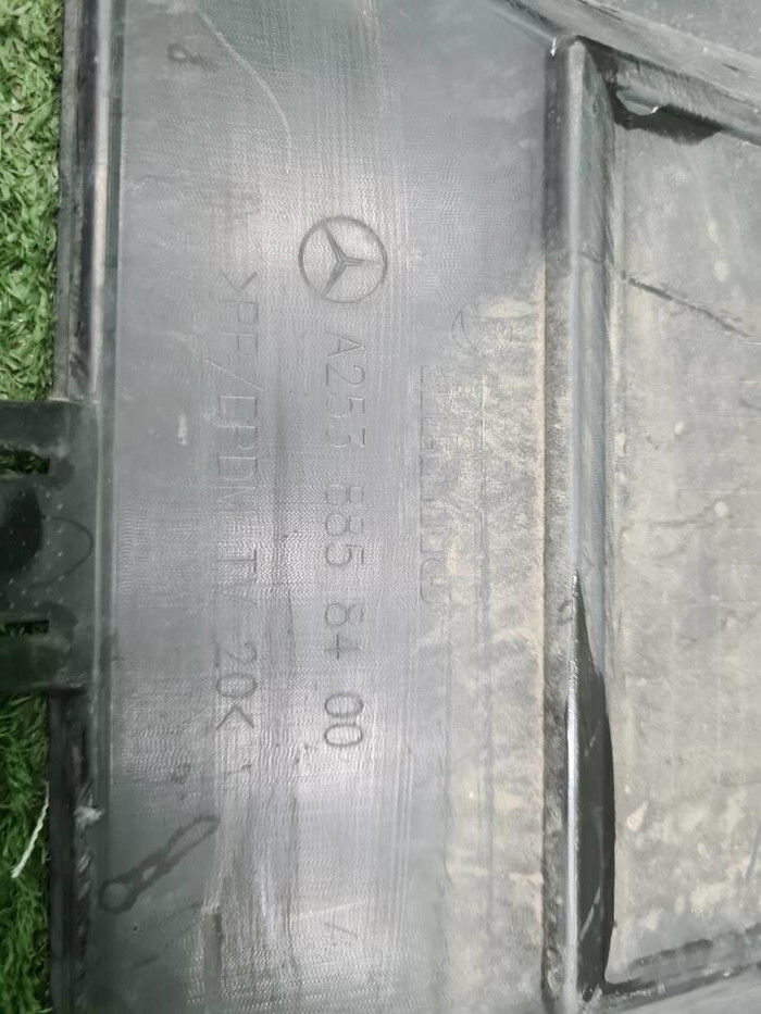 Юбка заднего бампера Mercedes GLC C253 (16-19) AMG