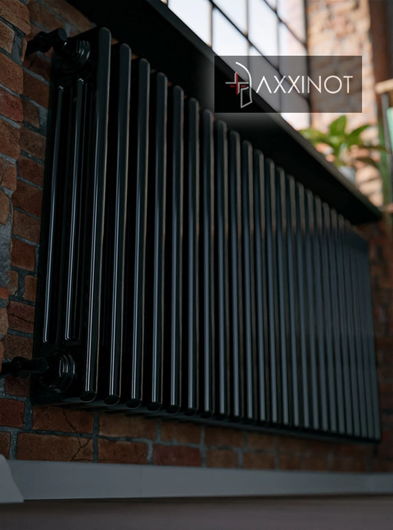Axxinot Sentir 3050 - трехтрубный трубчатый радиатор высотой 500 мм, боковое подключение