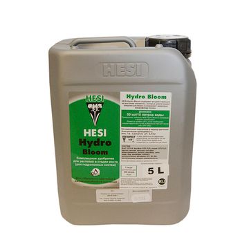Удобрения органоминеральное для стадии цветения и гидропоники Hesi Hydro Bloom 5 л