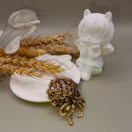 Брошь "Цветочный букет"