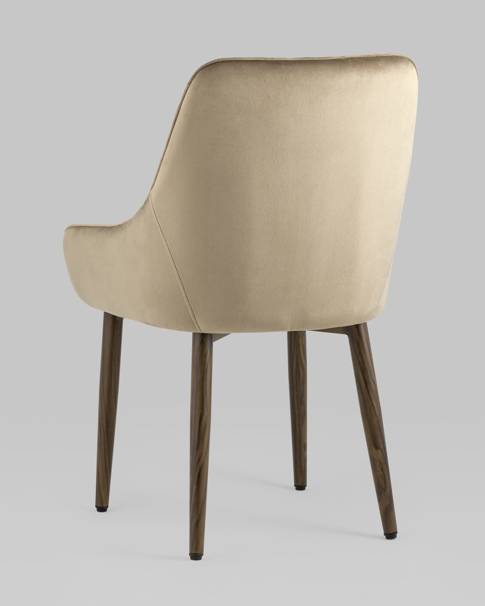 Стул Диана велюр бежевый