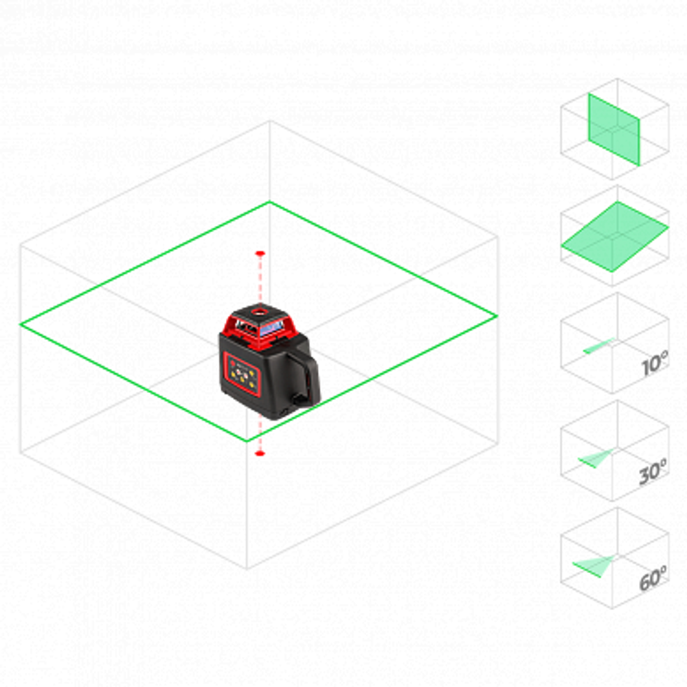 Ротационный нивелир RGK SP-400G