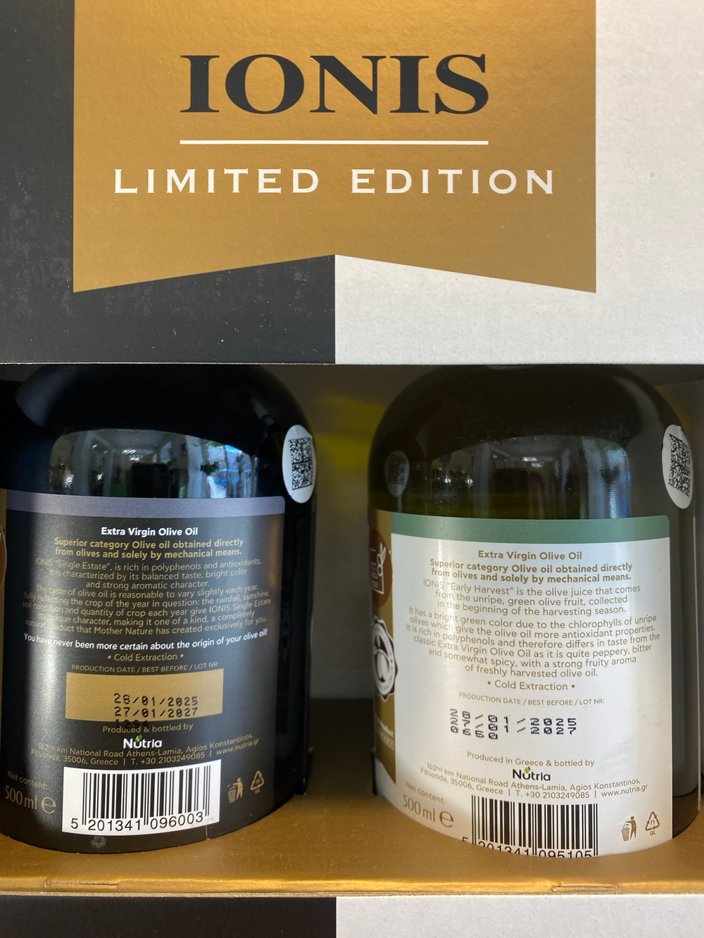 Набор Ionis Limited Edition 2*500 мл Греция