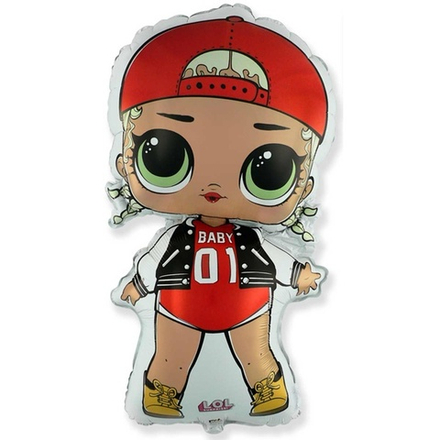 Шар Фигура "Куклы ЛОЛ MC SWAG"