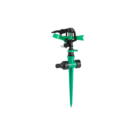 GWRS12-046 GREEN APPLE Разбрызгиватель 360 град, импульсный, вращающийся, пластик