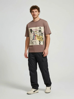 Футболка оверсайз (темно-бежевый) - Old town jam