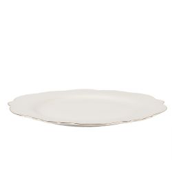 Набор тарелок 6 шт "White" d=27/21,5см/19см (фарфор) (подарочная упаковка)