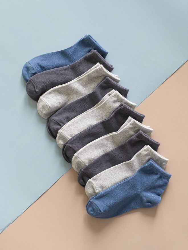 Комплект носков средней длины (МИКС) для мальчиков 10 пар