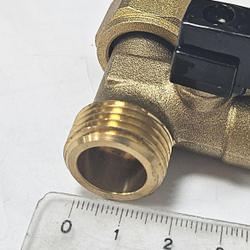 Узел подключения 1/2 резьба - 1/4" трубка с линейкой