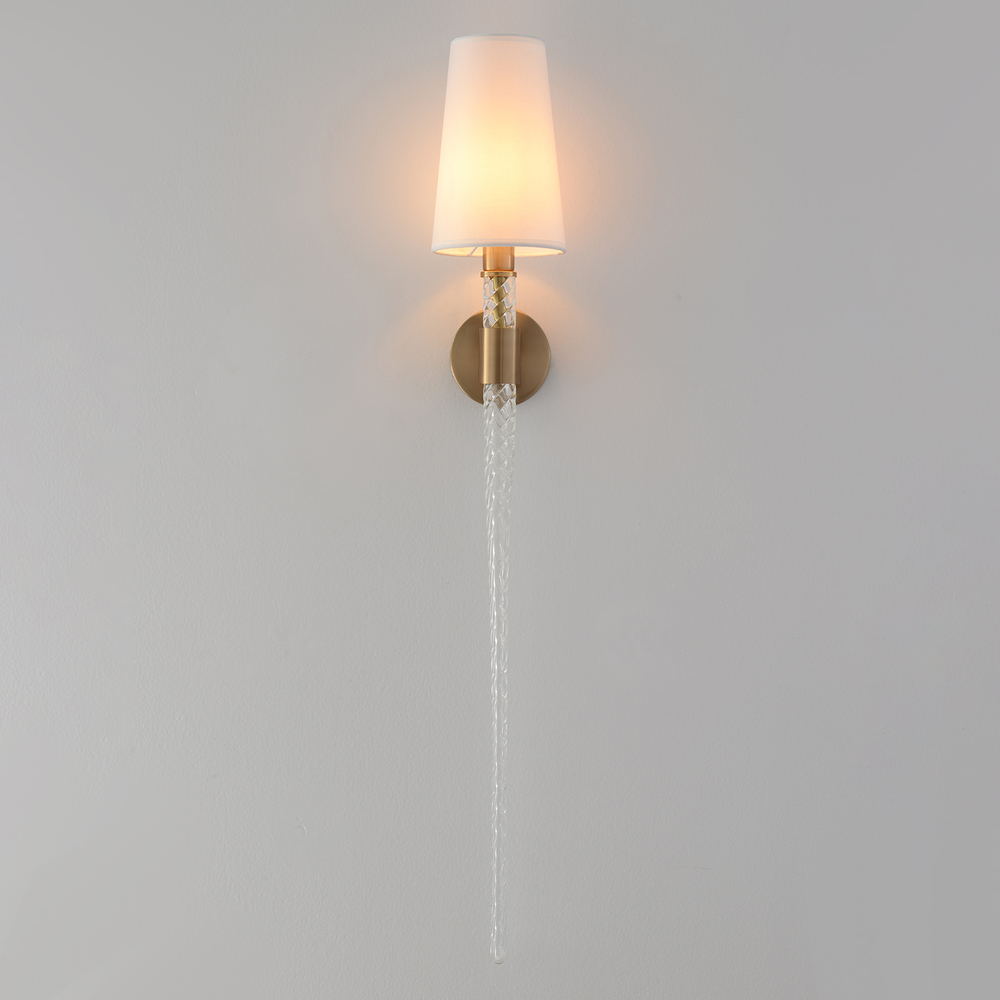 Настенный светильник Crystal Lux LUMINOUS AP1 BRASS