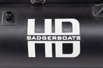Надувная ПВХ-лодка BADGER Heavy Duty 430 AL, Серый