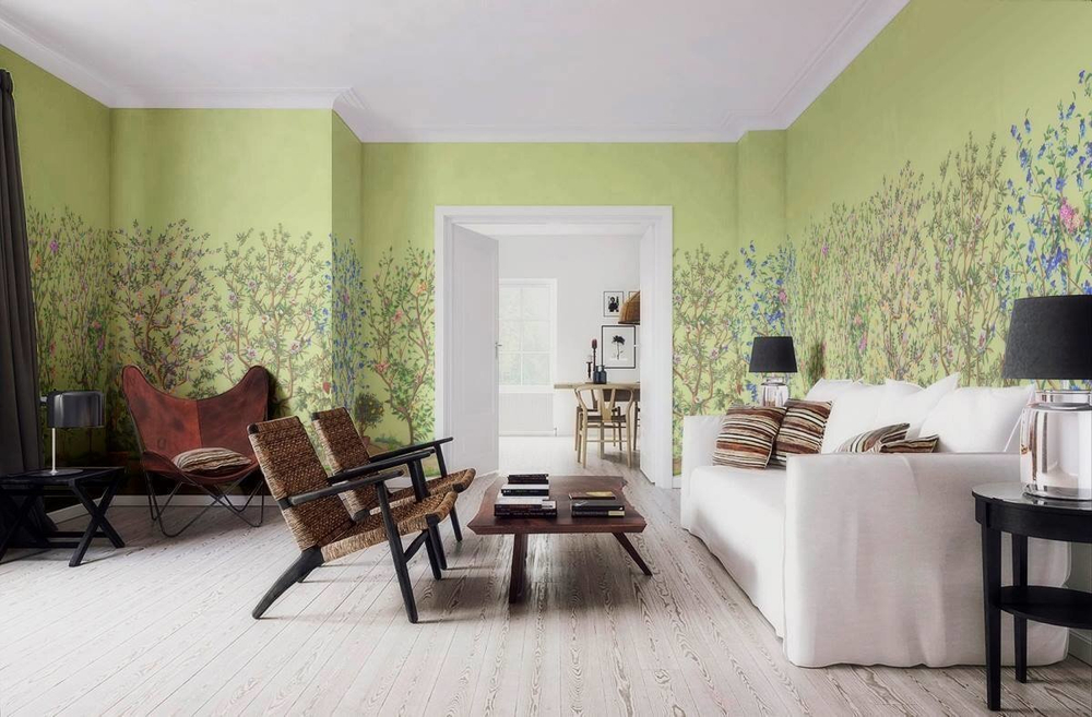 Дизайнерские обои-панно. Коллекция: Garden, Арт.: СК-014-03. Размер: 260 х 370 см.
