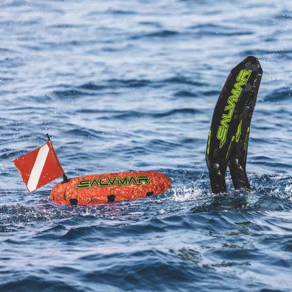 Буй двойной овальный Salvimar камуфляж Krypsis