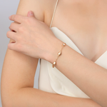 Браслет из красного золота