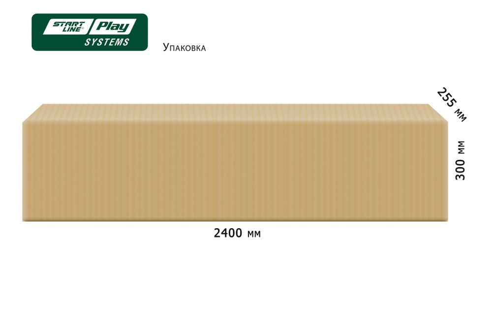 Качели SLP SYSTEMS 1 секция + сиденье для качели гибкое желтое
